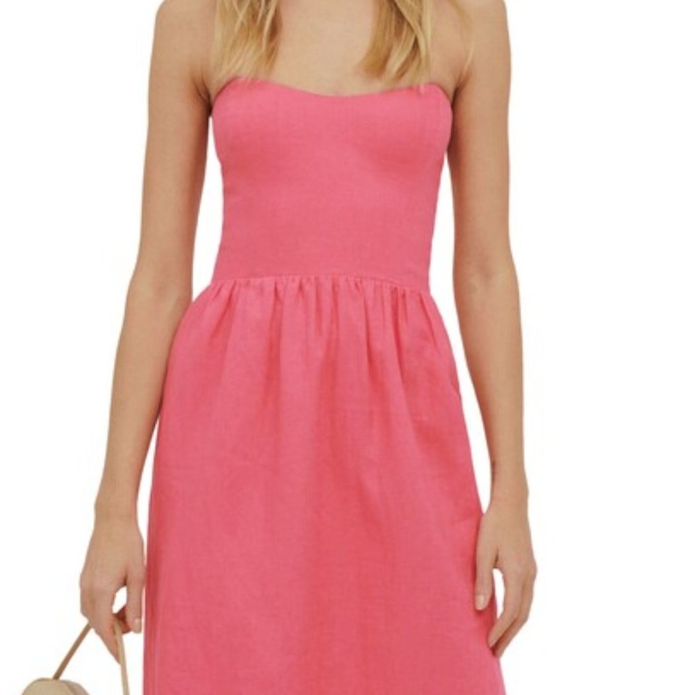 Reformation Pink Maxi Dress